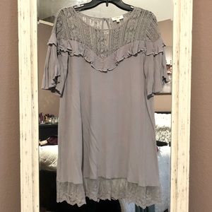 Lace & Ruffle Summer Dress